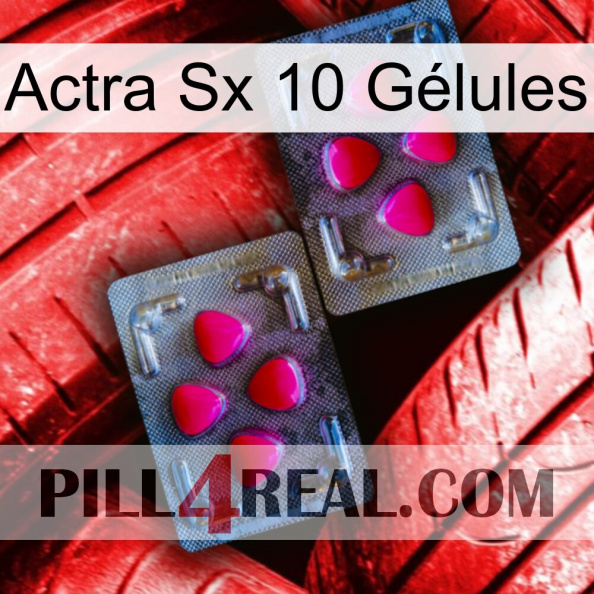 Actra Sx 10 Gélules 15